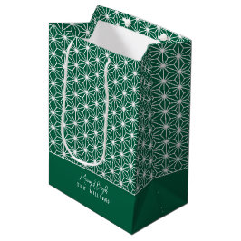Bolsa De Regalo Mediana 麻 の 葉 | ASANOHA Patrón japonés de kimono Regalo de