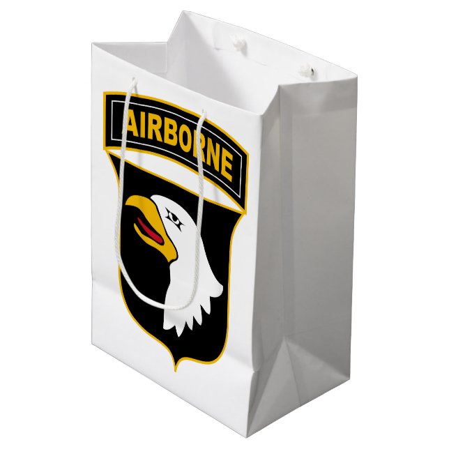 Bolsa De Regalo Mediana 101ª División Aérea Veterano Militar (Angulo Anverso)