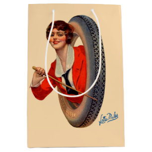 Bolsa De Regalo Mediana 1928 Kelly-Springfields mascota de neumáticos Lott