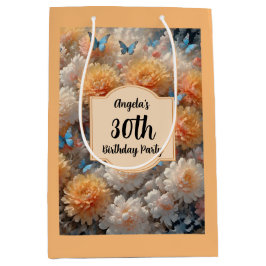 Bolsa De Regalo Mediana 30.º Fiesta de cumpleaños