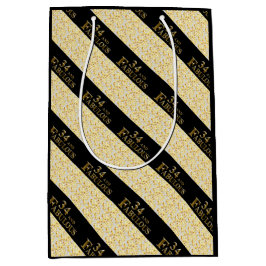 Bolsa De Regalo Mediana 34 cumpleaños