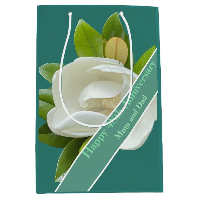 Bolsa De Regalo Mediana 48º Aniversario de Bodas (Anverso)