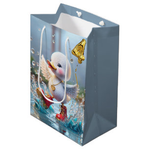 Bolsa De Regalo Mediana 4.ª fiesta de cumpleaños en un charco