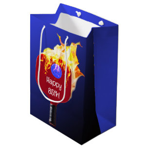 Bolsa De Regalo Mediana 85.º Baloncesto En Fuego