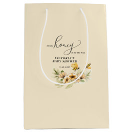 Bolsa De Regalo Mediana A little honey bee Baby Shower