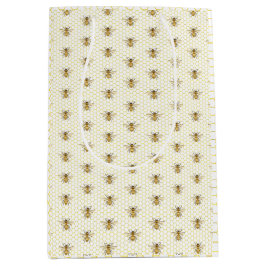 Bolsa De Regalo Mediana A little Honey Is On The Way Baby Shower