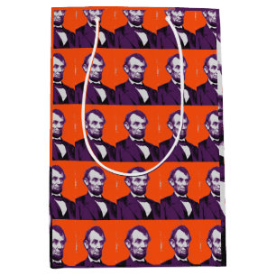 Bolsa De Regalo Mediana Abraham Lincoln alt