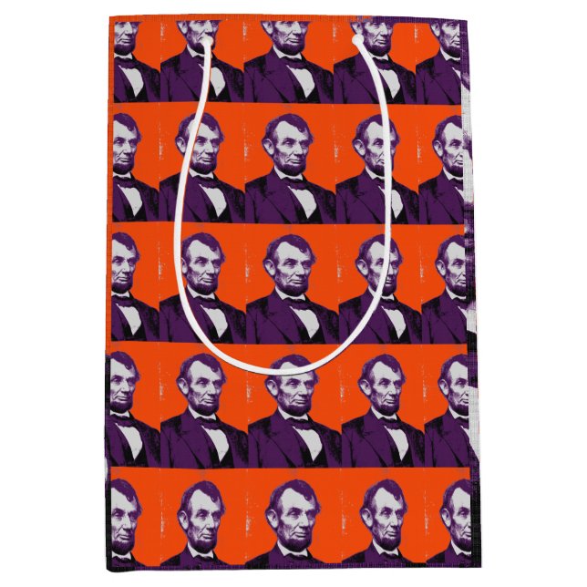 Bolsa De Regalo Mediana Abraham Lincoln alt (Anverso)
