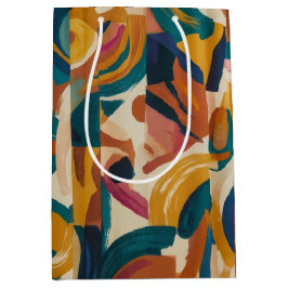 Bolsa de regalo mediana abstracta