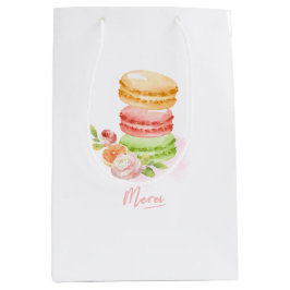 Bolsa De Regalo Mediana Acuarela MacaroonsBolsa de regalo