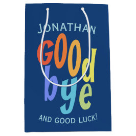 Bolsa De Regalo Mediana Adiós y buena suerte