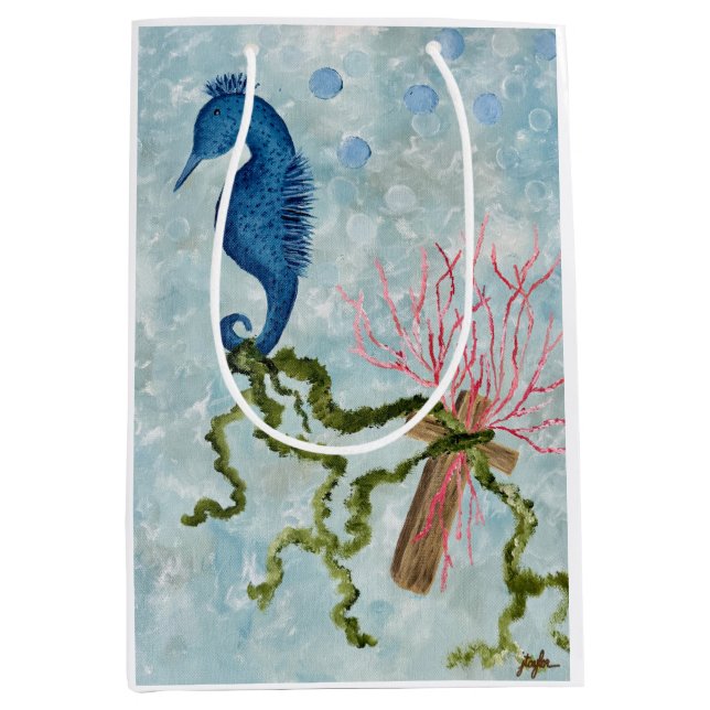 Bolsa De Regalo Mediana Aferrarse a la cruz (Anverso)