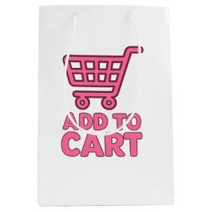 Bolsa De Regalo Mediana Agregar al Carrito – Diseño de Carrito de Compras