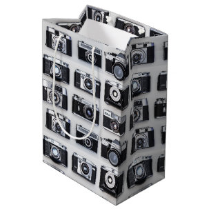 Bolsa De Regalo Mediana Ajuste de regalo de fotógrafos de colección de cám