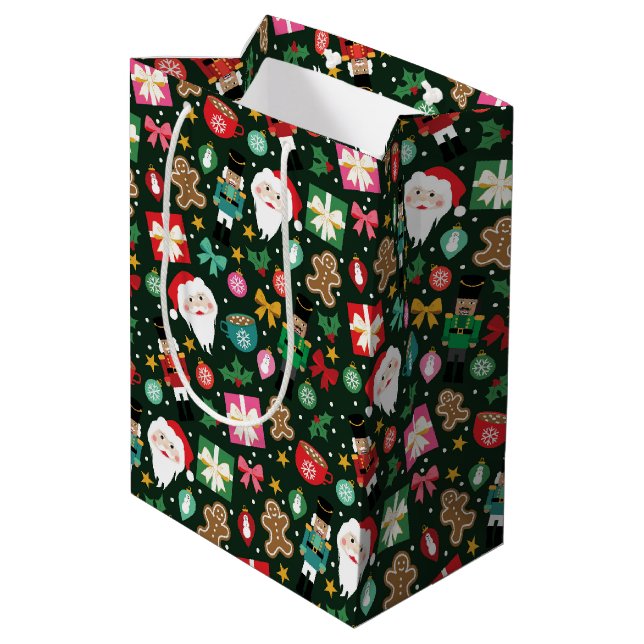 Bolsa De Regalo Mediana Alegre Maximalista (Angulo reverso)