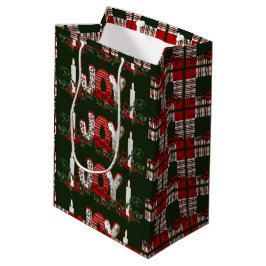 Bolsa De Regalo Mediana Alegría de las vacaciones de Navidad