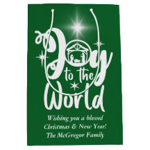 Alegría de los navidades por el mundo verde y blan