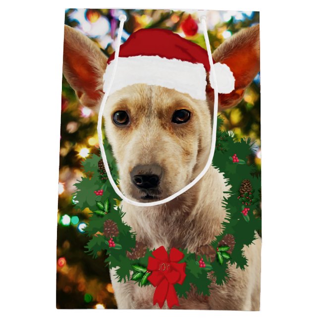 Bolsa De Regalo Mediana Alegría por el cachorro (Reverso)