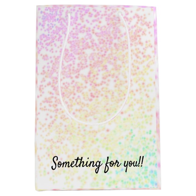 Bolsa De Regalo Mediana Algo para tu bolso de regalo (Anverso)