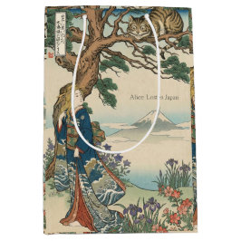 Bolsa De Regalo Mediana Alice Lost in Japan | Ukiyo-e Mad Tea Party
