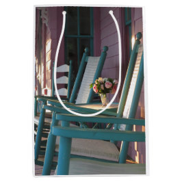 Bolsa De Regalo Mediana Amanecer de rosas rosadas - Viñedo de Martha