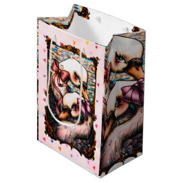 Bolsa De Regalo Mediana Amantes del cisne