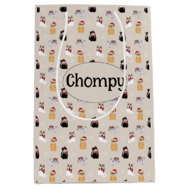 Bolsa De Regalo Mediana Amar a mi gato Personalizado