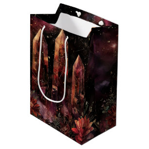 Bolsa De Regalo Mediana Amatista de astrología constelación cósmica