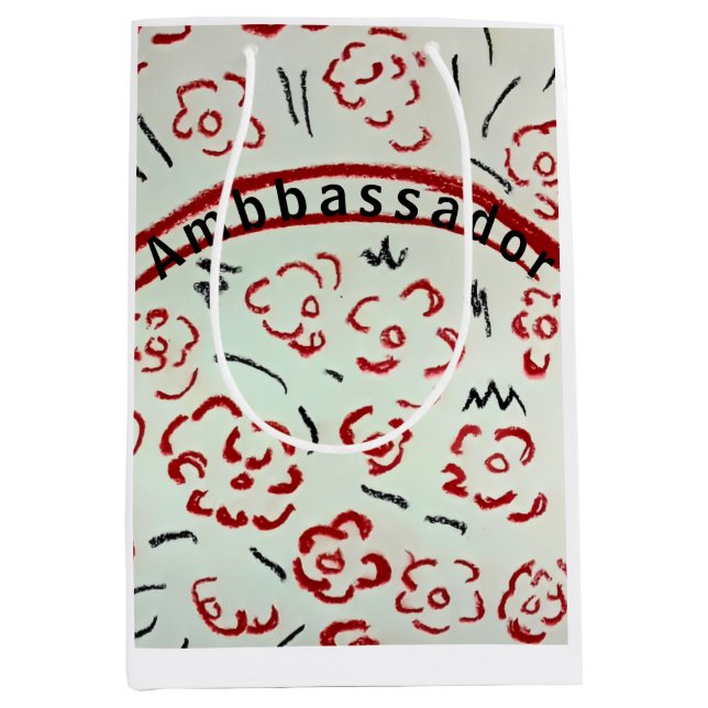 Bolsa De Regalo Mediana Ambassador (Anverso)