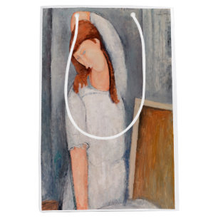 Bolsa De Regalo Mediana Amedeo Modigliani - Retrato Jeanne Hebuterne #1