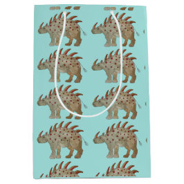 Bolsa De Regalo Mediana Amigable Dinosaurio