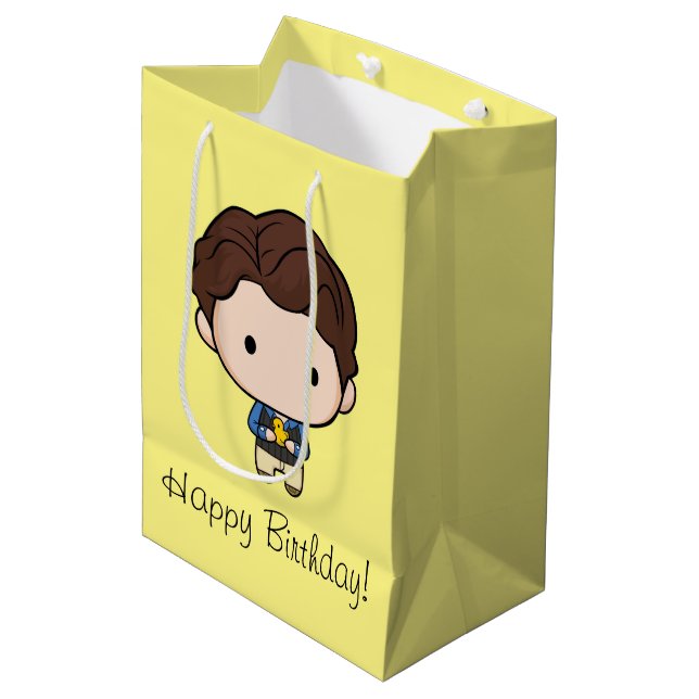 Bolsa De Regalo Mediana AMIGOS™ | Chandler Chibi (Angulo Anverso)