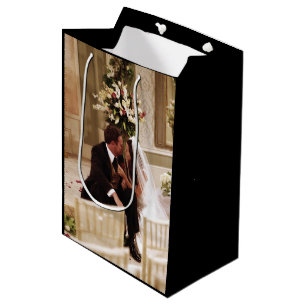 Bolsa De Regalo Mediana AMIGOS™   Chandler & Monica Casado
