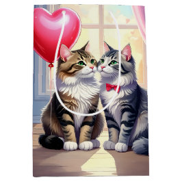 Bolsa De Regalo Mediana Amor al gato