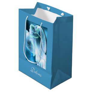 Bolsa De Regalo Mediana Ángel azul