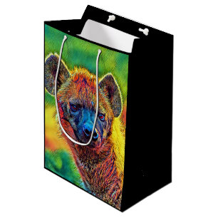 Bolsa De Regalo Mediana AnimalColor_Hyena_001_by_JAMColors