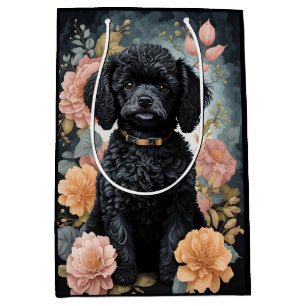 Bolsa De Regalo Mediana Animales para bebés   Cachorro de cangrejo negro