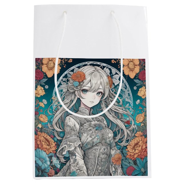 Bolsa De Regalo Mediana Anime chica (Anverso)
