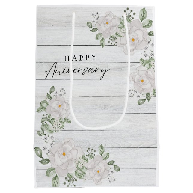 BOLSA DE REGALO MEDIANA ANIVERSARIO FELIZ (Reverso)