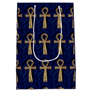 Bolsa De Regalo Mediana Ankh con los jeroglíficos egipcios