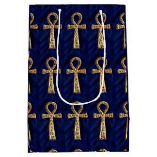 Bolsa De Regalo Mediana Ankh con los jeroglíficos egipcios
