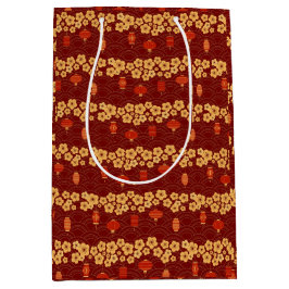 Bolsa De Regalo Mediana Año Dragón Oriental: La fortuna y la elegancia Sak