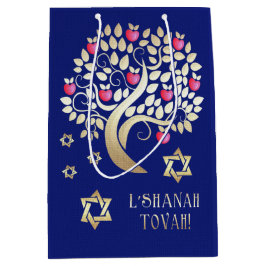 Bolsa De Regalo Mediana Año Nuevo judío | Rosh Hashanah