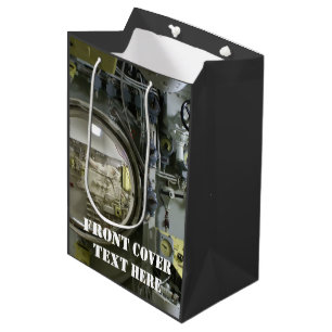 Bolsa De Regalo Mediana antiguo submarino retro