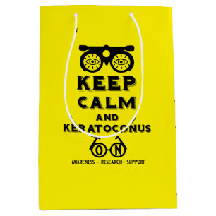 Bolsa De Regalo Mediana Apoyo Y Conciencia De Keratoconos