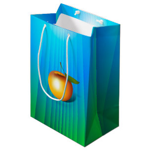 Bolsa De Regalo Mediana Apple 3-d