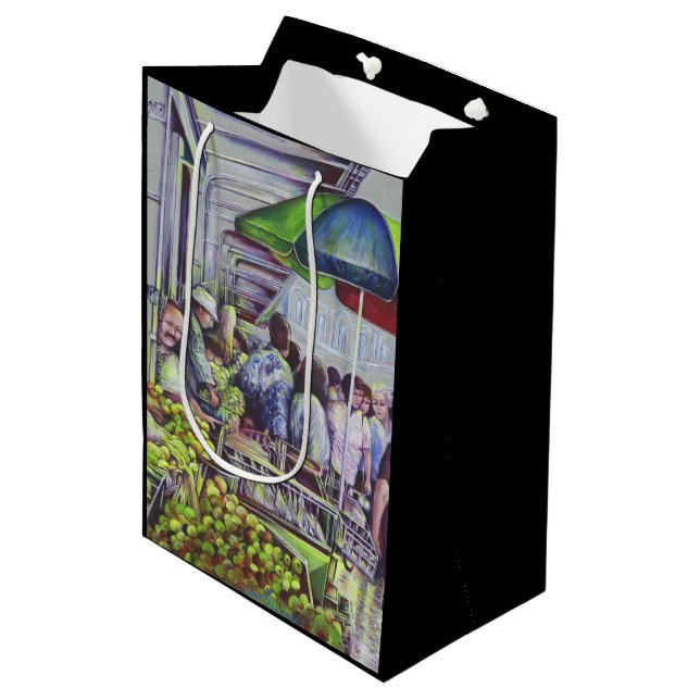 Bolsa De Regalo Mediana Apple Pie requiere manzanas (Angulo Anverso)