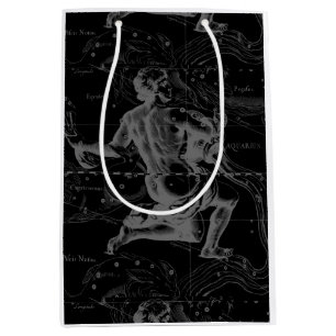 Bolsa De Regalo Mediana Aquarius Zodiac Constellation Engraving Hevelius