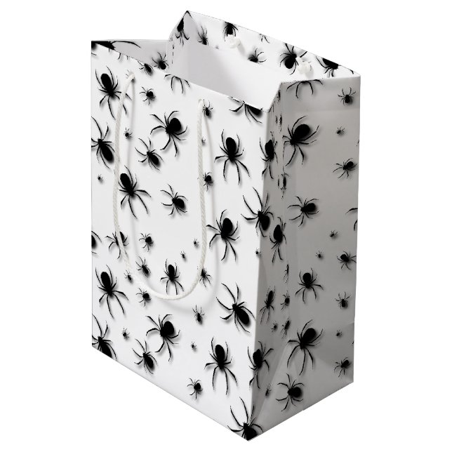 Bolsa De Regalo Mediana Arañas (Angulo reverso)