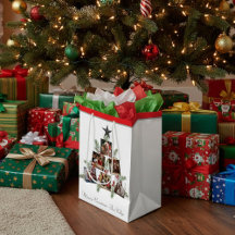 Árbol de fotos de Navidades personalizados